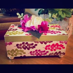 Floral Jewelry Box